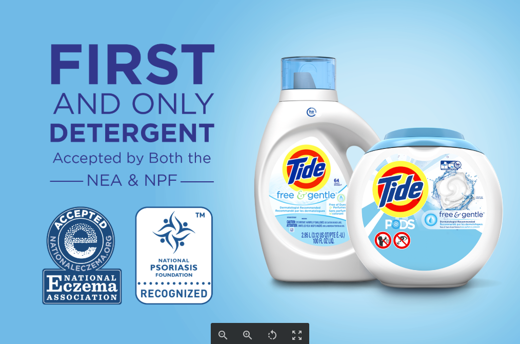 First and only detergent
