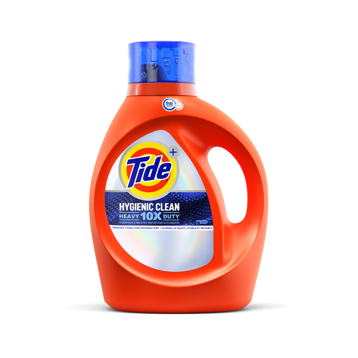 Tide Hygienic Clean Heavy Duty 10x Liquid Detergent Original Scent