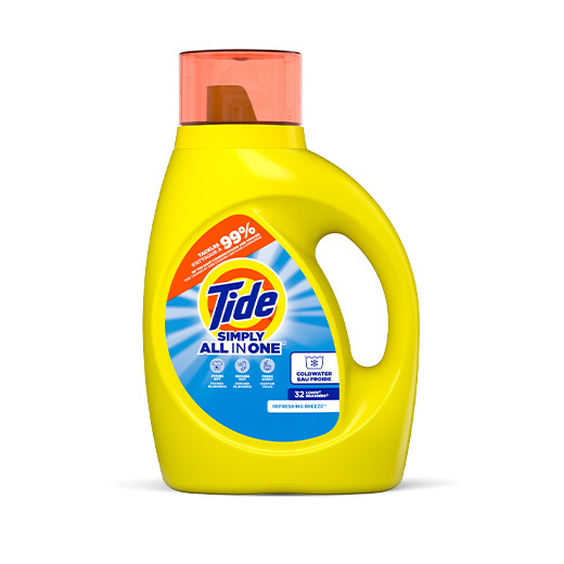 Tide Simply Clean and Fresh Refreshing Breeze Liquid Laundry Detergent
