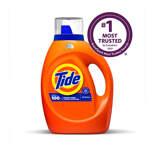 Bottle of Tide Original Scent Liquid Laundry Detergent