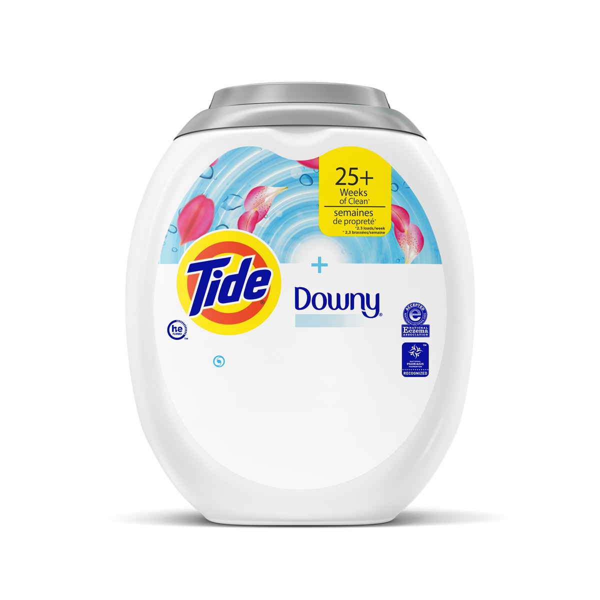 Tide PODS® Plus Downy Free Laundry Detergent Pacs