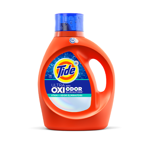Tide Ultra OXI Liquid Laundry Detergent with Odor Eliminators