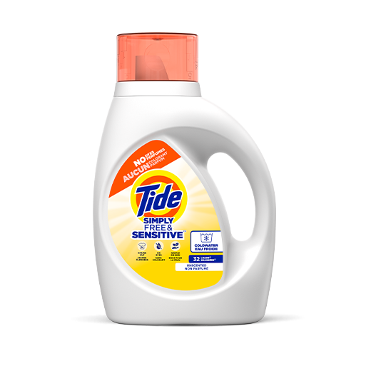 Tide Simply Free & Sensitive Liquid Laundry Detergent