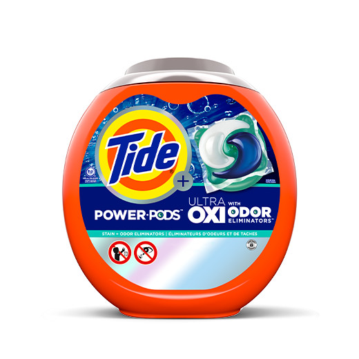 Tide Ultra OXI Power PODS® with Odor Eliminators