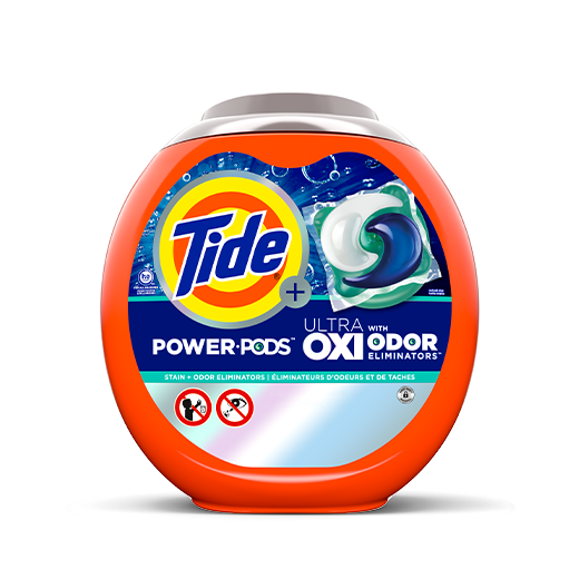 Tide Ultra OXI Power PODS® with Odor Eliminators