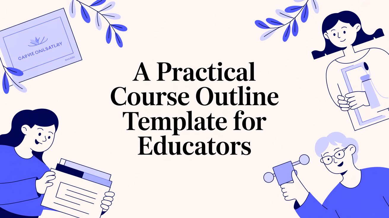 A Practical Course Outline Template for Educators