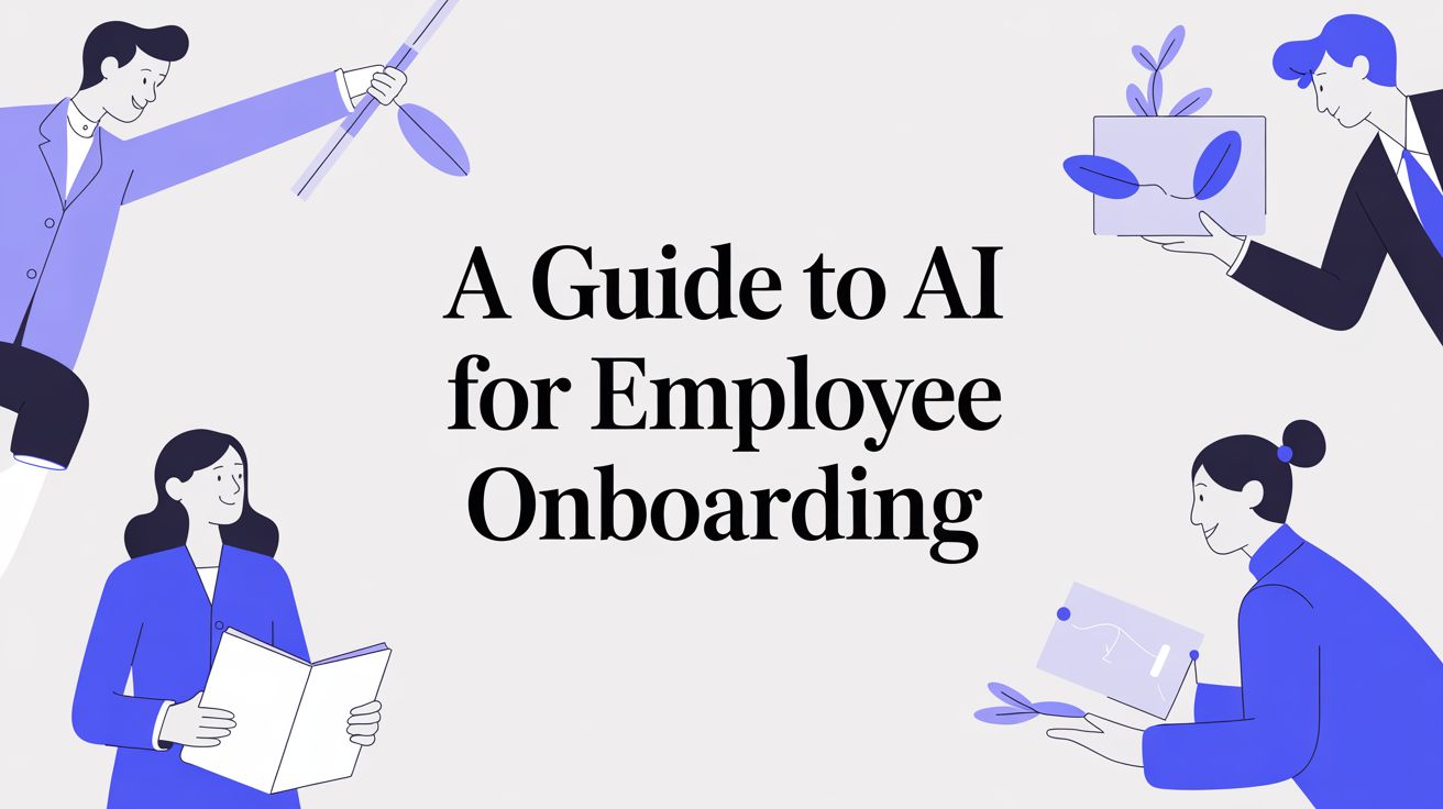 Your Actionable Guide to AI for Employee Onboarding
