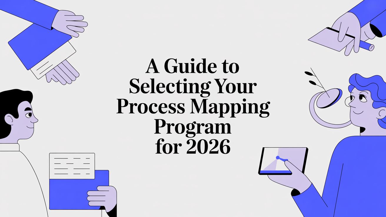 A Guide to Selecting Your Process Mapping Program for 2026