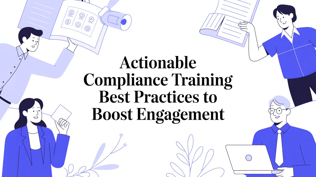 Actionable Compliance Training Best Practices to Boost Engagement