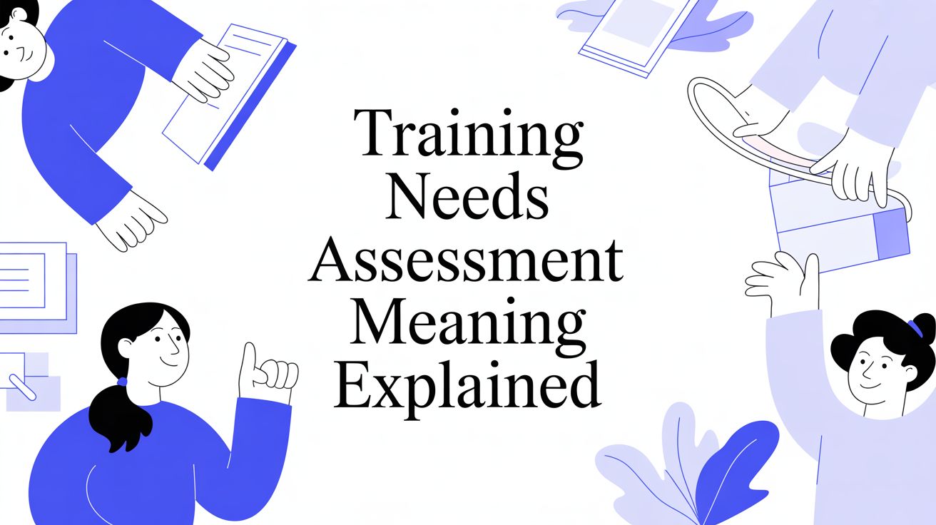 Training Needs Assessment Meaning Explained