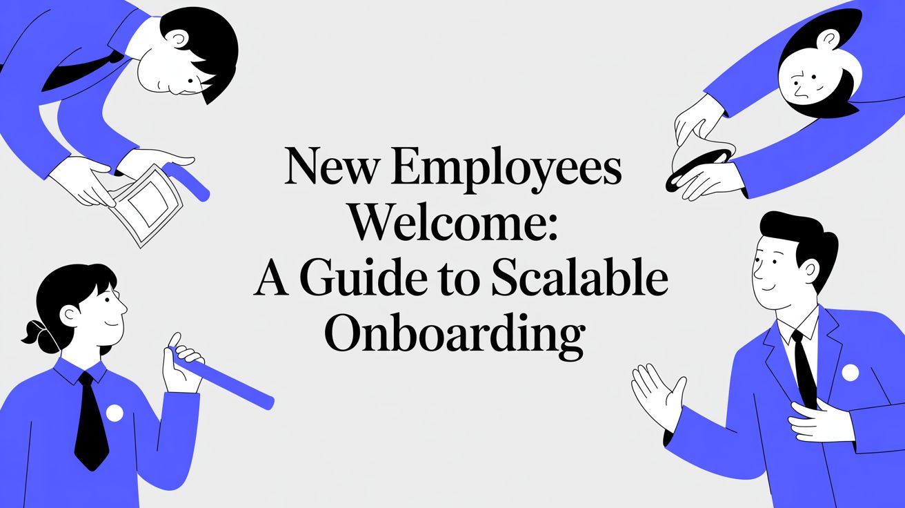 New Employees Welcome: A Guide to Scalable Onboarding