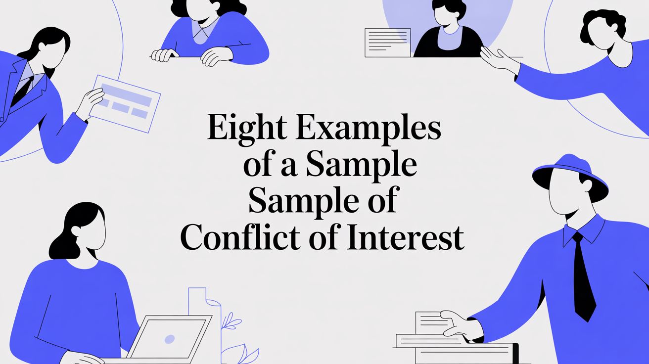 Eight Examples of a Sample of Conflict of Interest