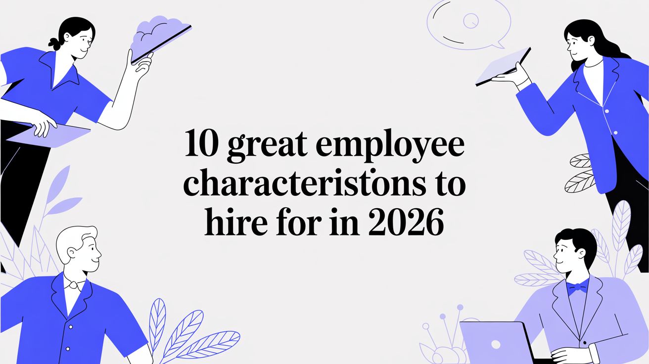 10 Great Employee Characteristics to Hire for in 2026