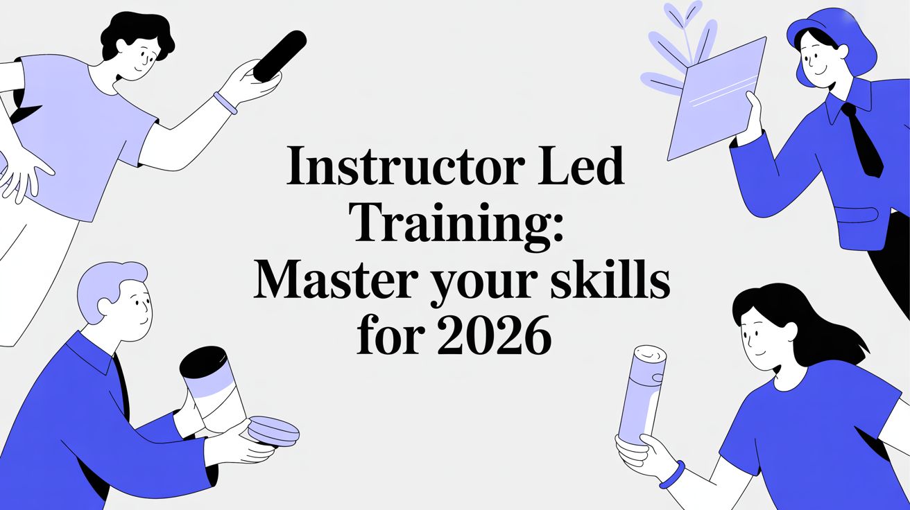 Instructor Led Training: Master Your Skills for 2026