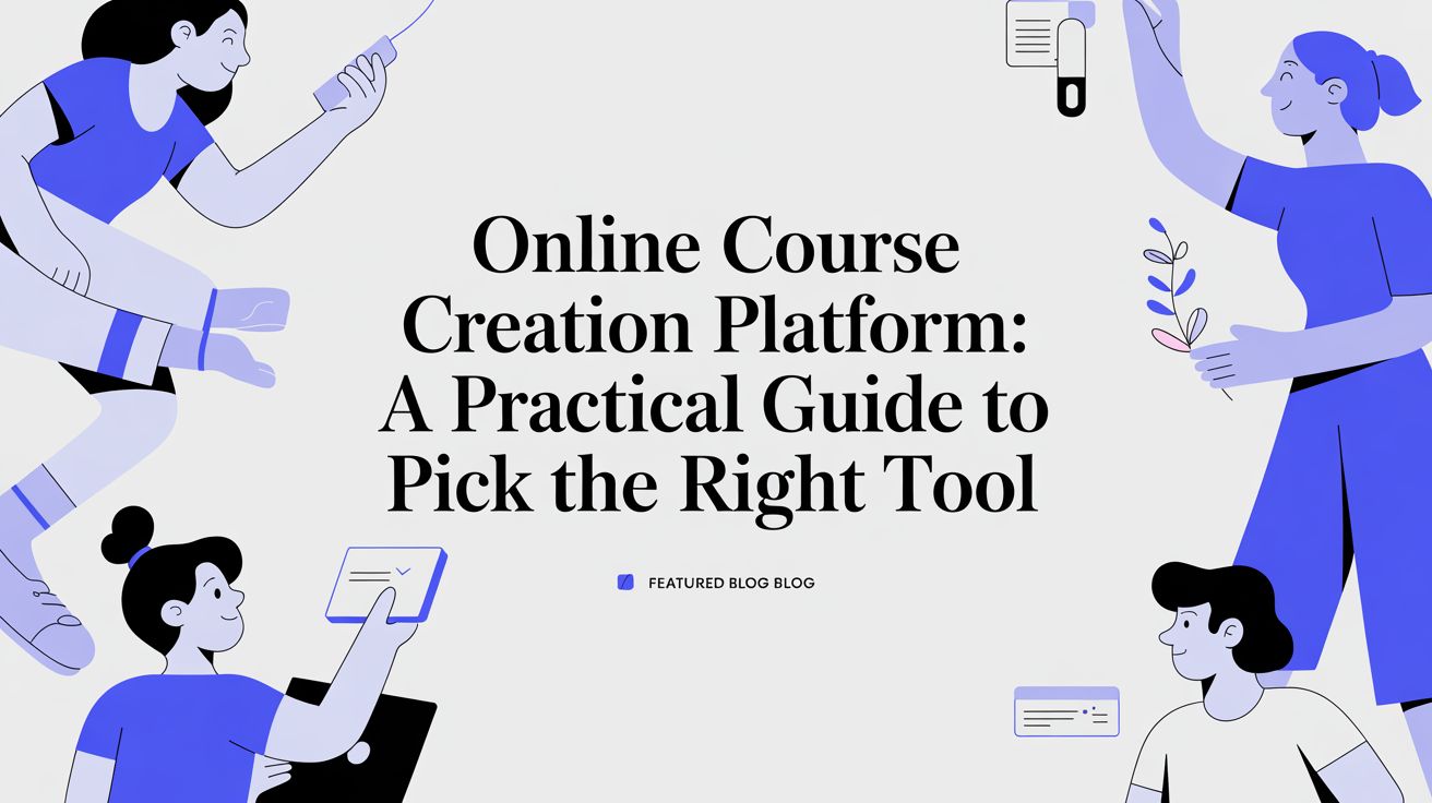 How to Choose an Online Course Creation Platform That Actually Works