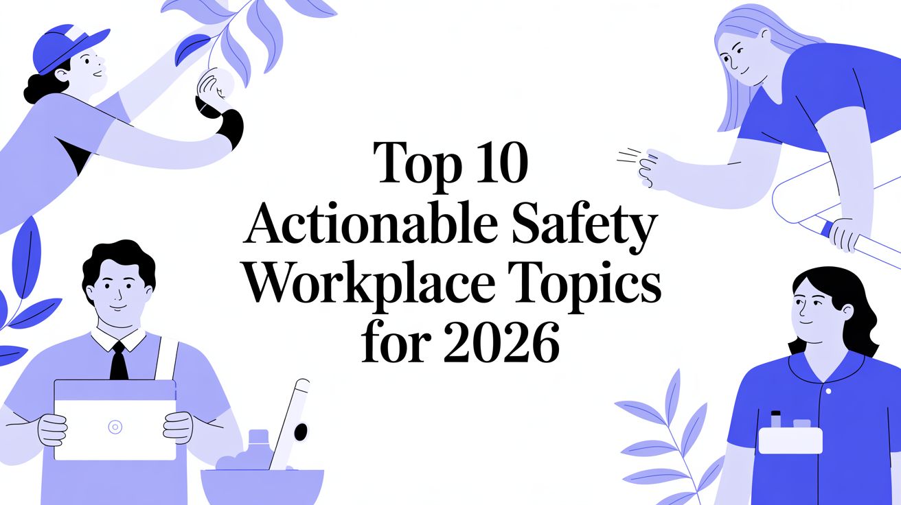 Top 10 Actionable Safety Workplace Topics for 2026