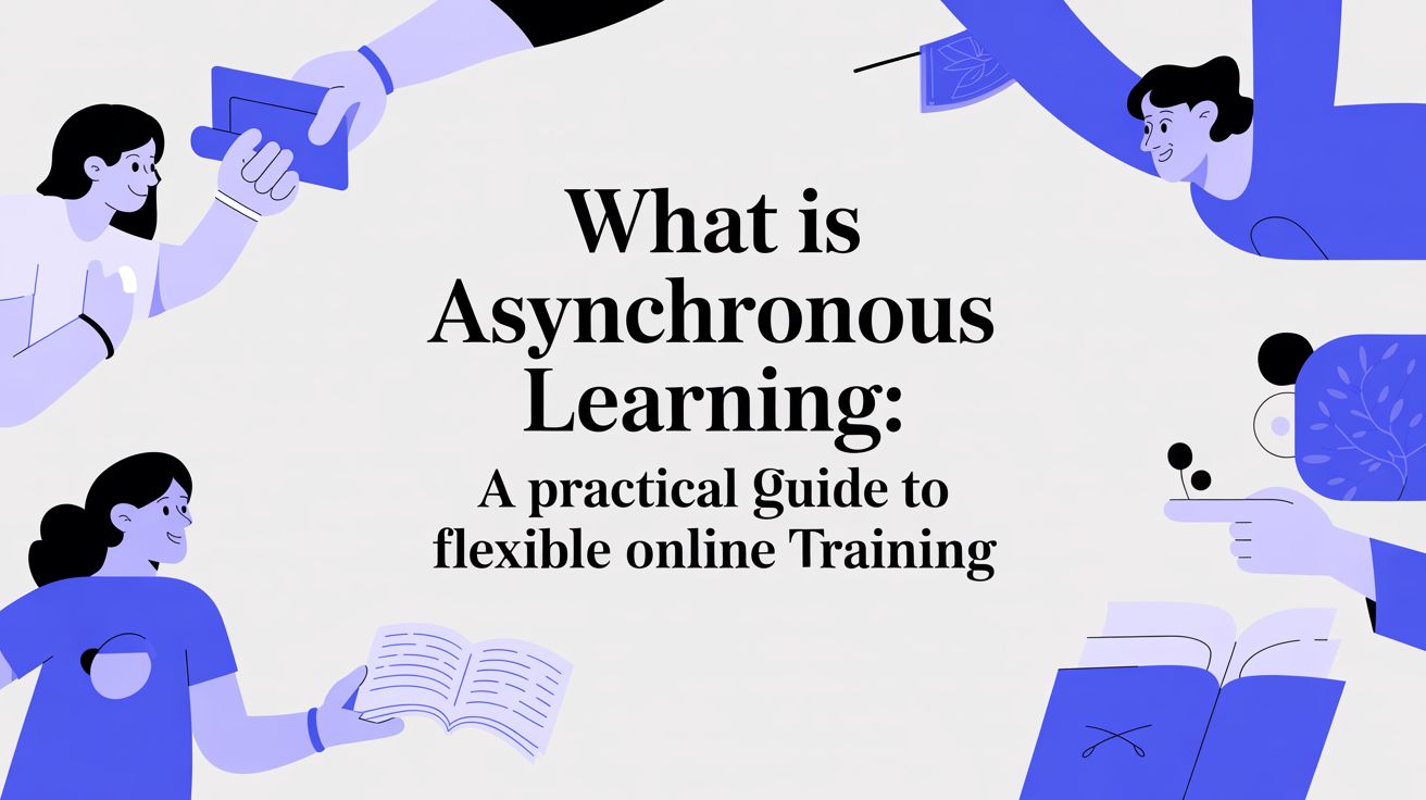 What is asynchronous learning: A Practical Guide to Flexible Online Training