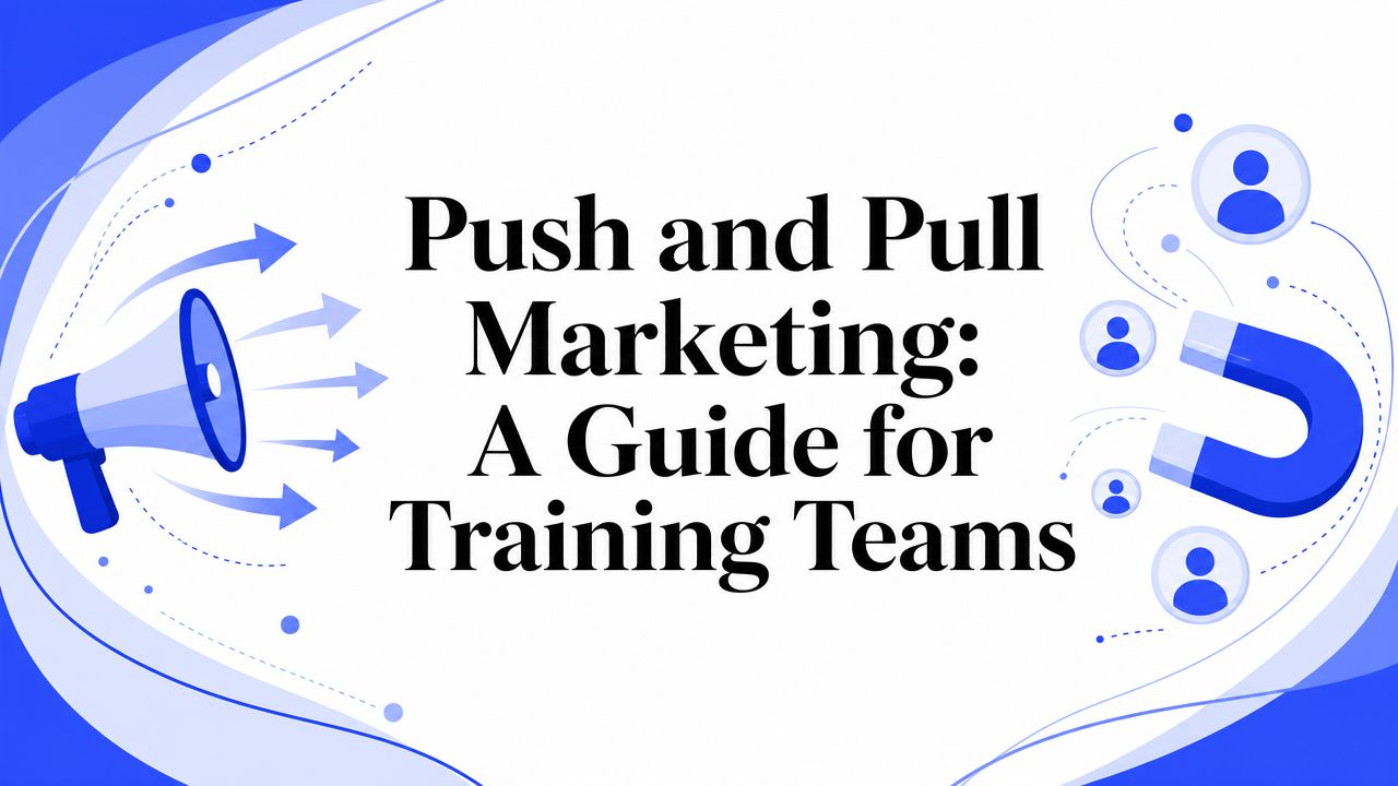 Push and Pull Marketing: A Guide for Training Teams