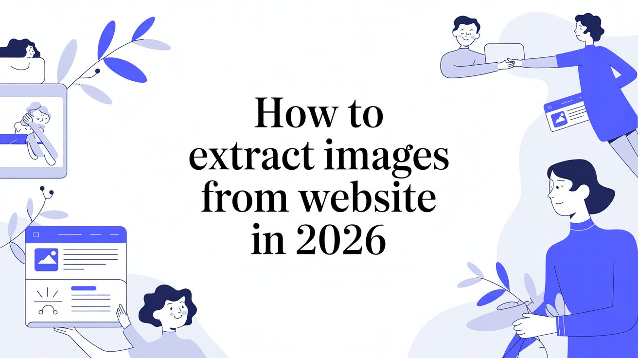 How to Extract Images from a Website in 2026
