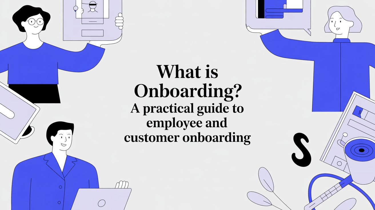 What is onboarding? A Practical Guide to Employee and Customer Onboarding
