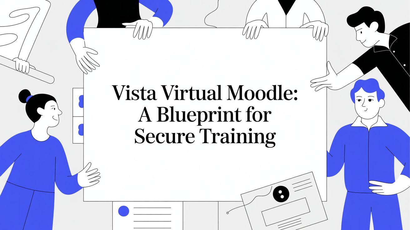 Vista Virtual Moodle: A Blueprint for Secure Training