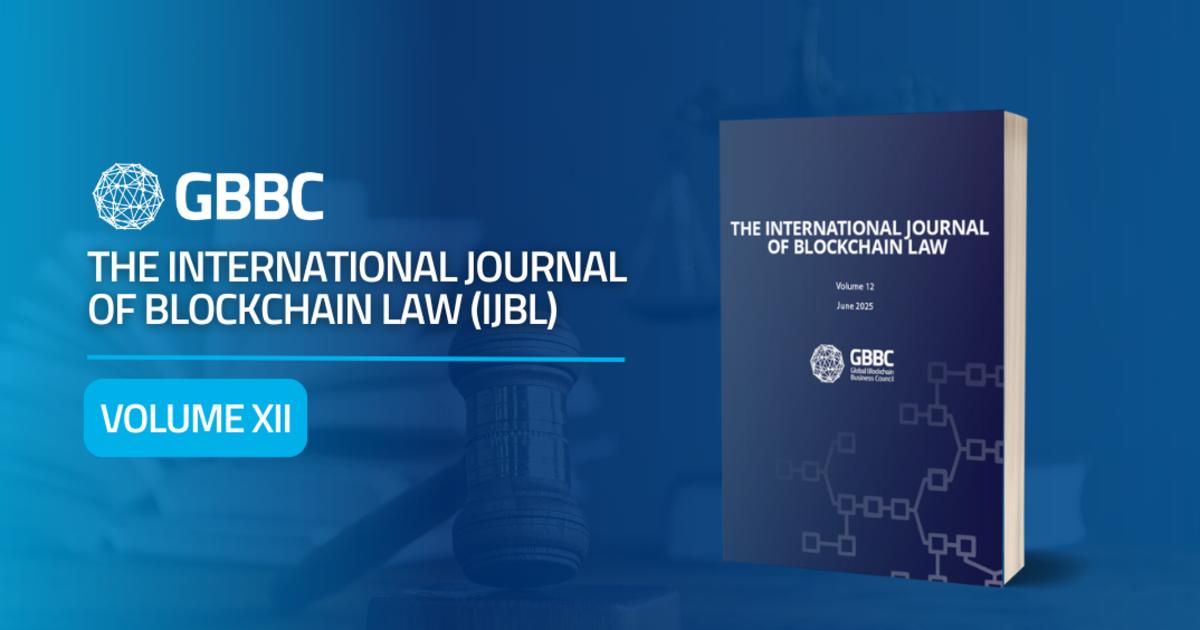 International Journal of Blockchain Law (IJBL) Volume XII