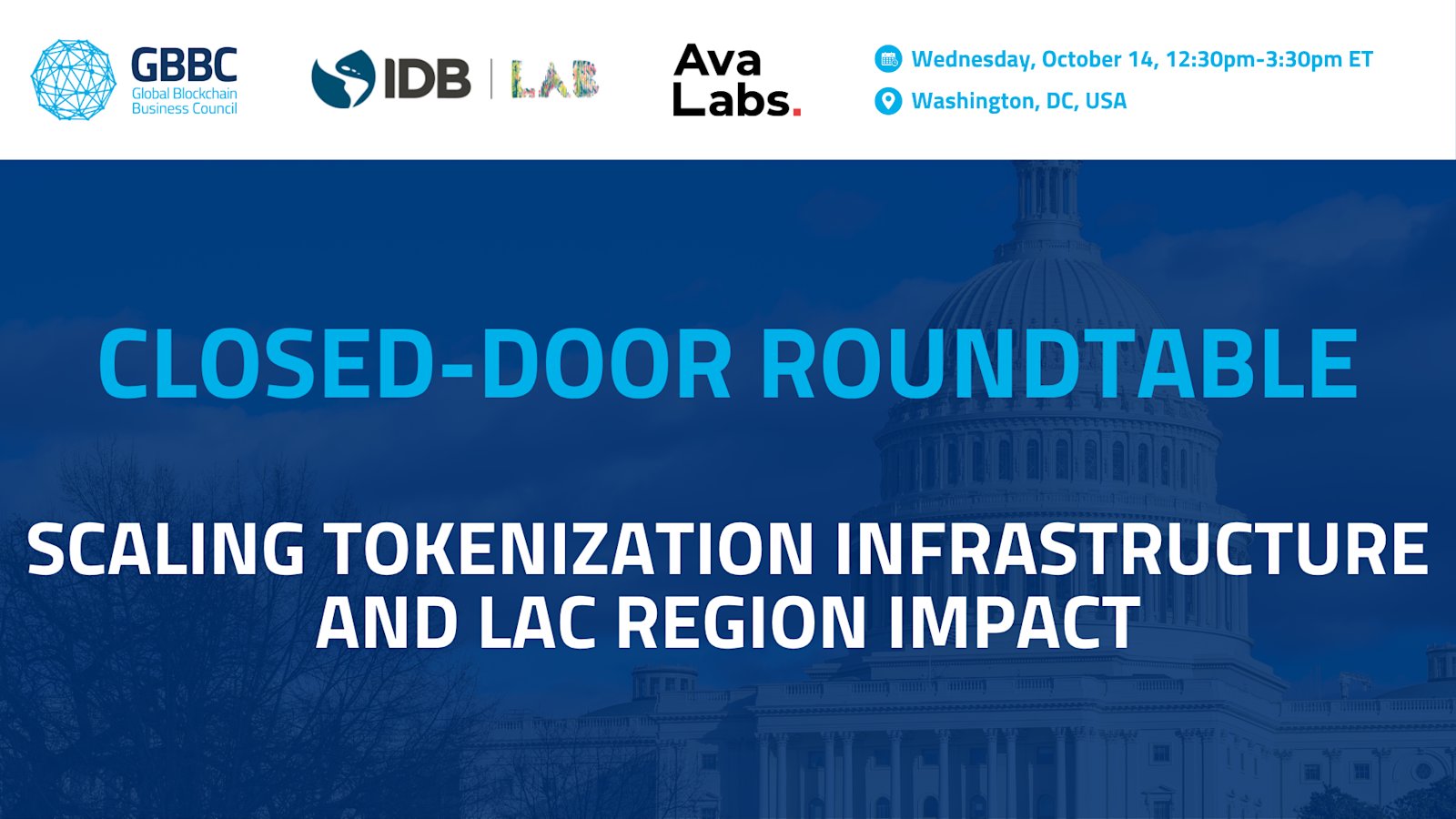 GBBC Roundtable: Scaling Tokenization Infrastructure and LAC Region Impact