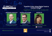 “Food for Crisis: Using Digital Tools to Combat Hunger” at GBBC’s Blockchain Central UNGA 2023
