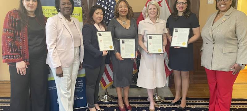 GBBC CEO Sandra Ro Recognized by DISB and DC Mayor's Office on Women's Policy and Initiatives