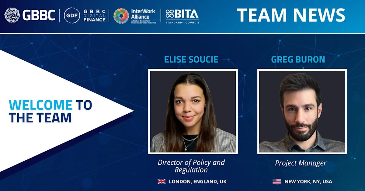 GBBC and GDF New Team Members