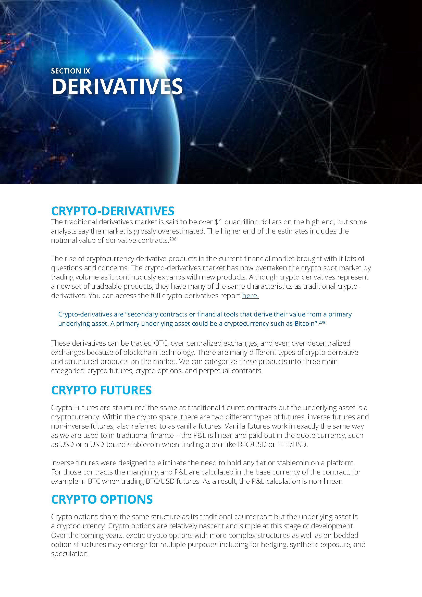 Derivatives (Summary)