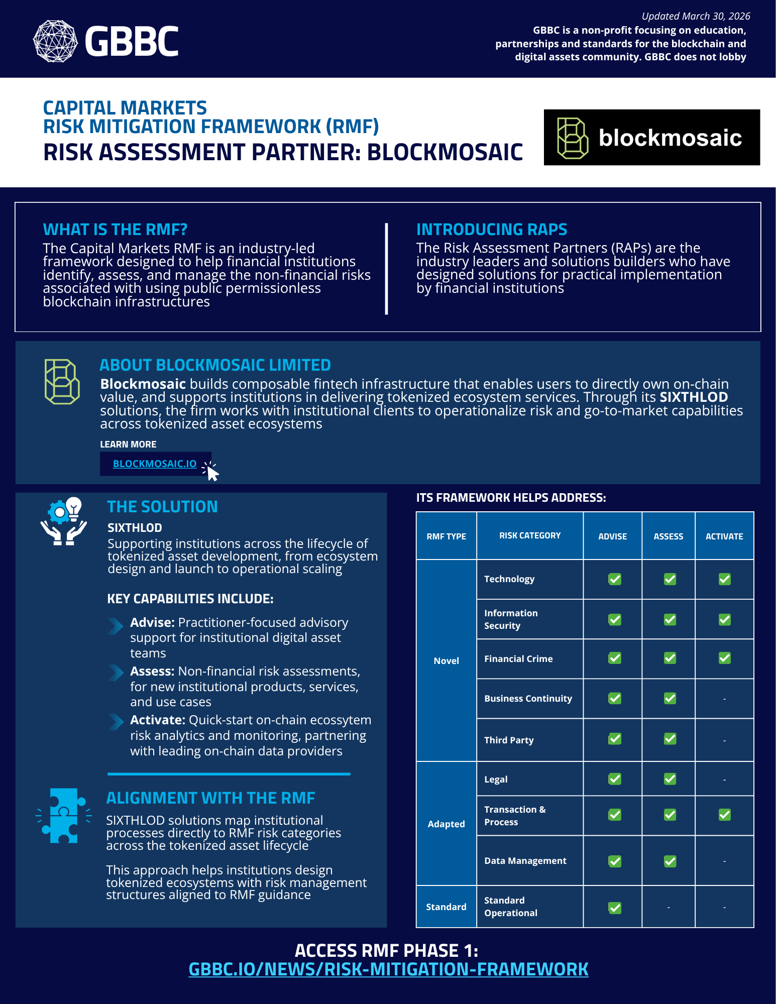 Risk Assessment Partner - Blockmosaic