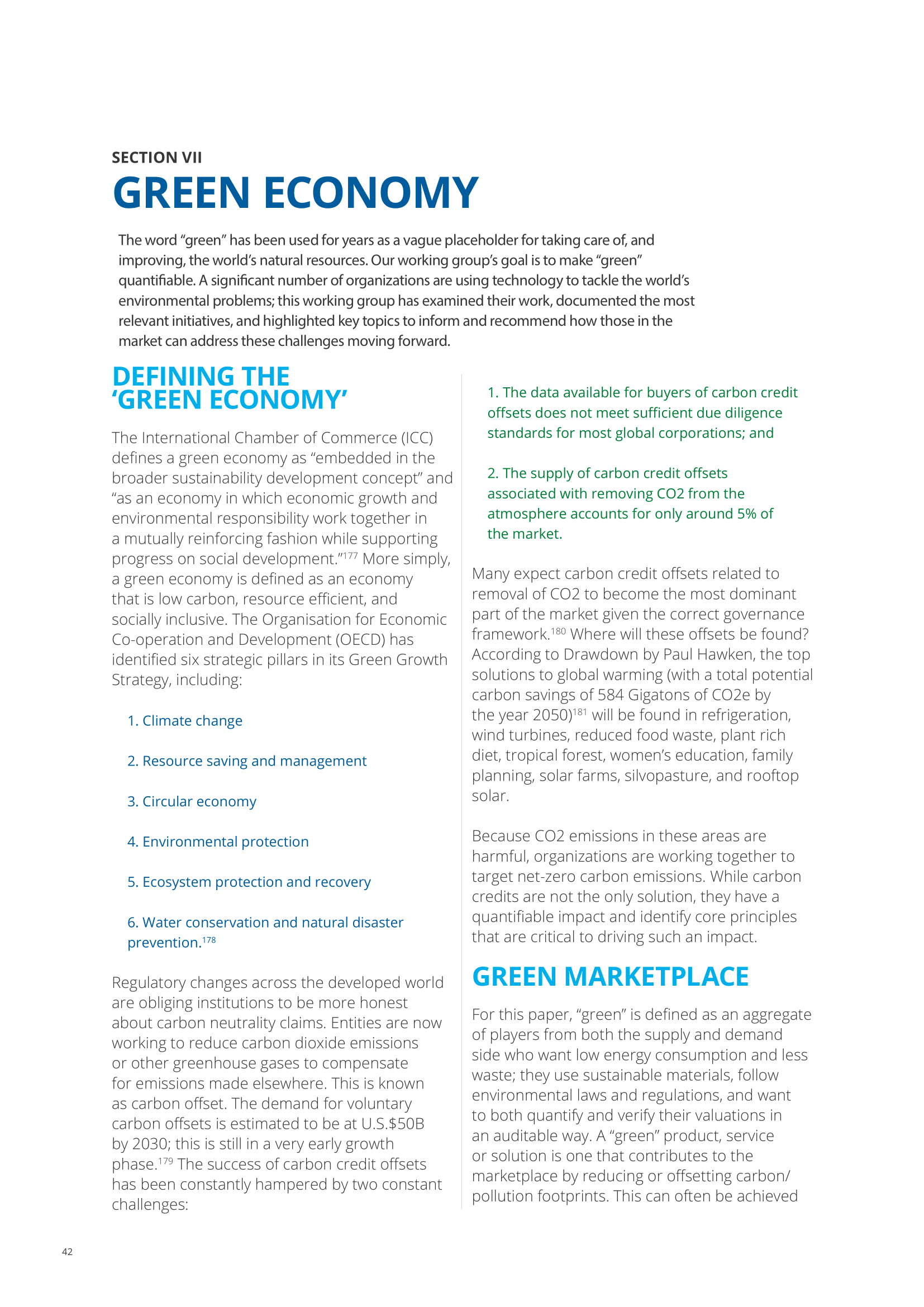 Green Economy (Summary)