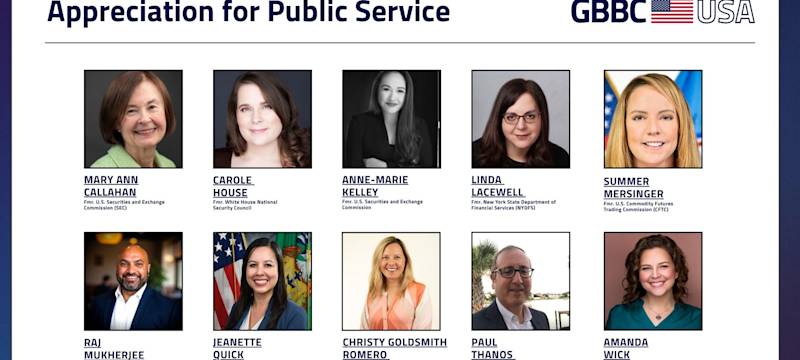 GBBC USA's Blockchain Central DC: Public Service Appreciation Awards
