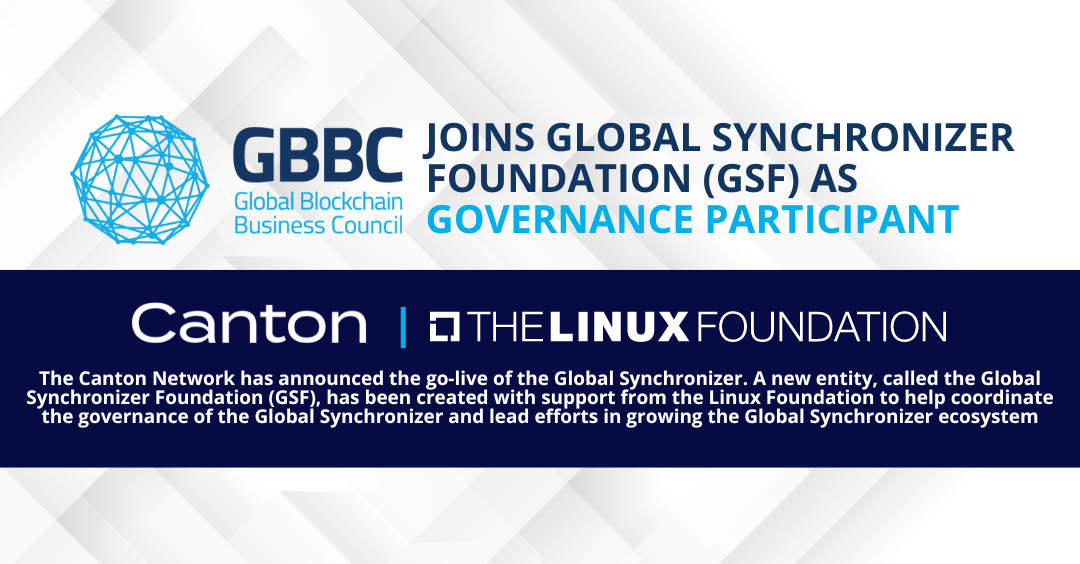 GBBC Joins Global Synchronizer Foundation