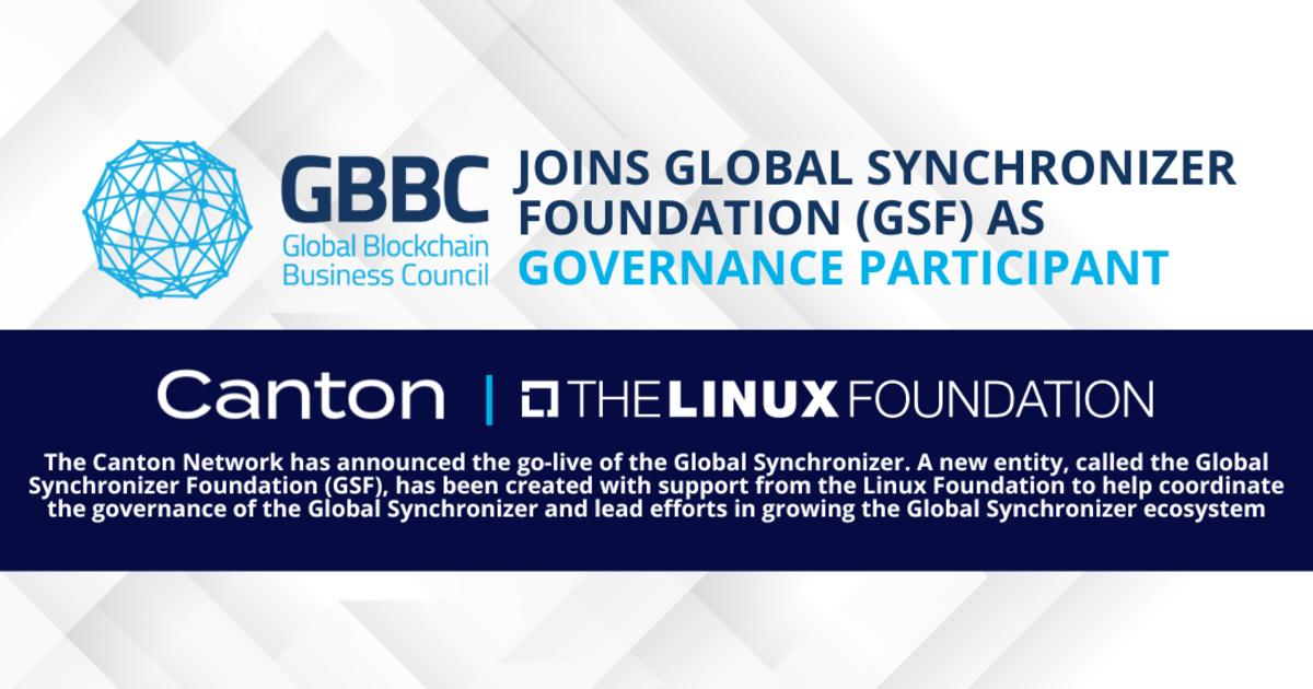 GBBC Joins Global Synchronizer Foundation