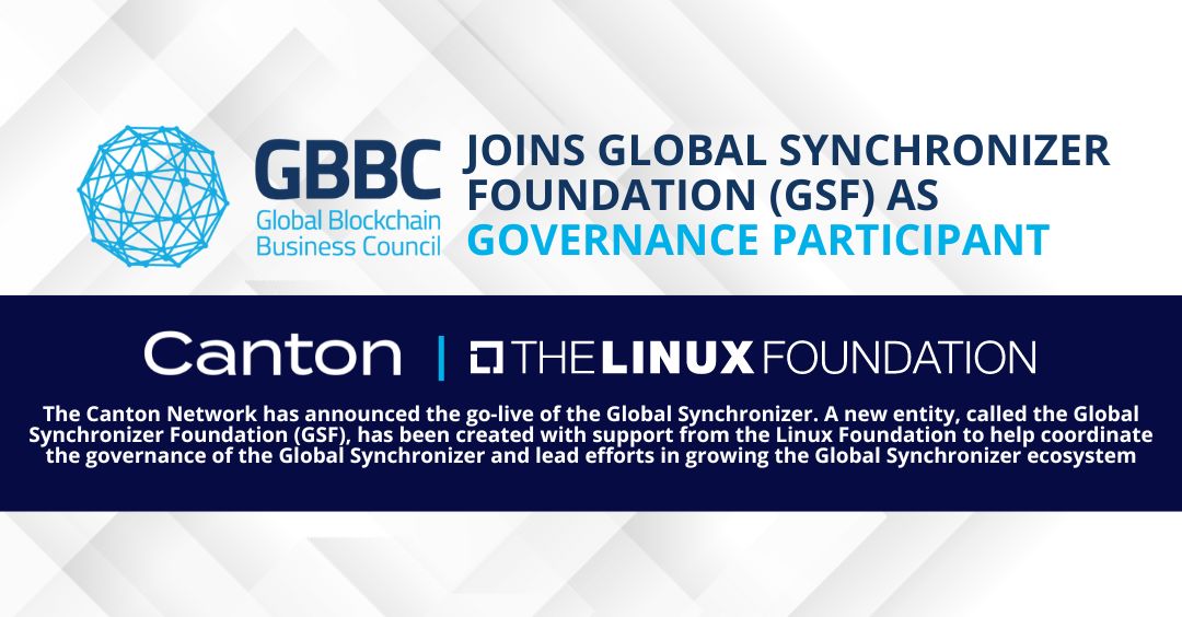 GBBC Joins Global Synchronizer Foundation