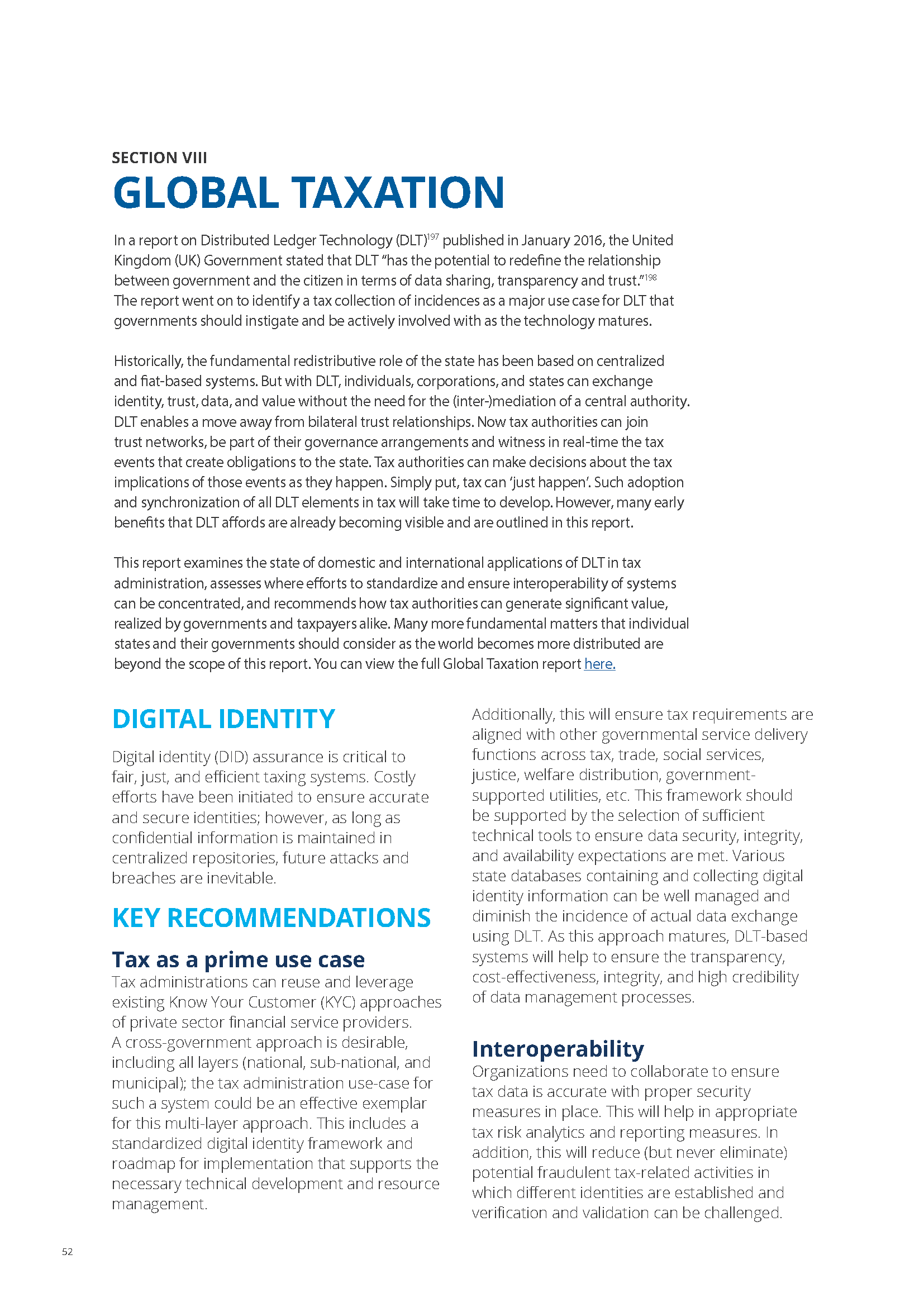 Global Taxation (Summary)