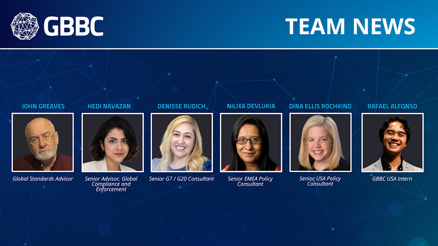 GBBC Welcomes New Team Members and Announces Expanded Roles