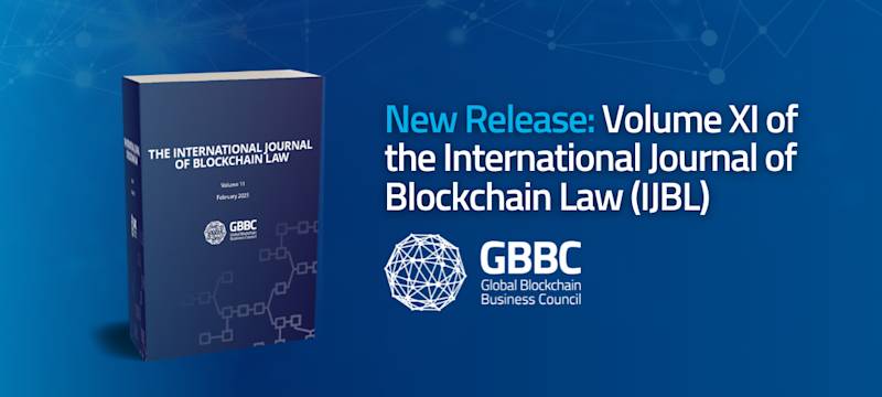 GBBC Releases International Journal of Blockchain Law - Volume XI