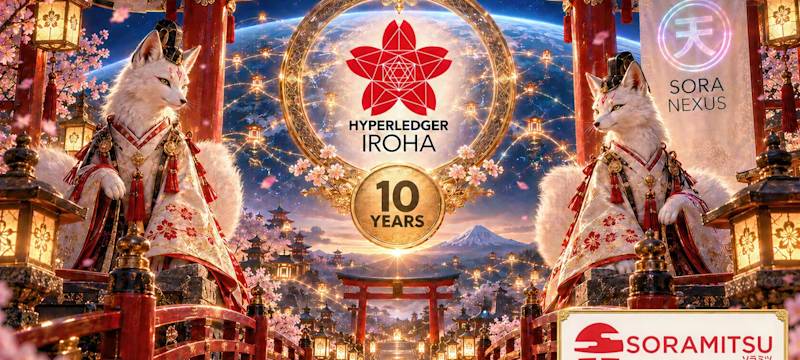 GBBC Member SORAMITSU Celebrates 10 Years of Hyperledger Iroha