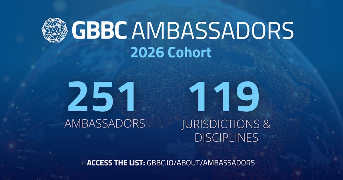 GBBC Announces 2026 Ambassador Cohort