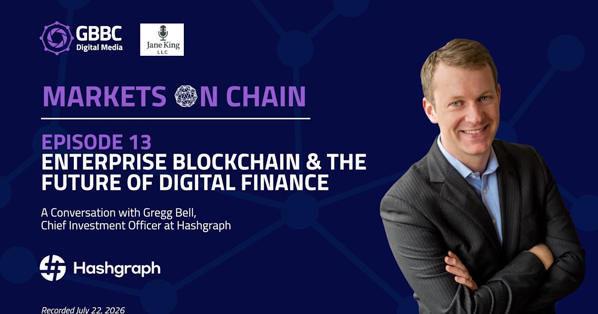 Markets on Chain: Episode 13 with Hashgraph | Enterprise Blockchain & the Future of Digital Finance