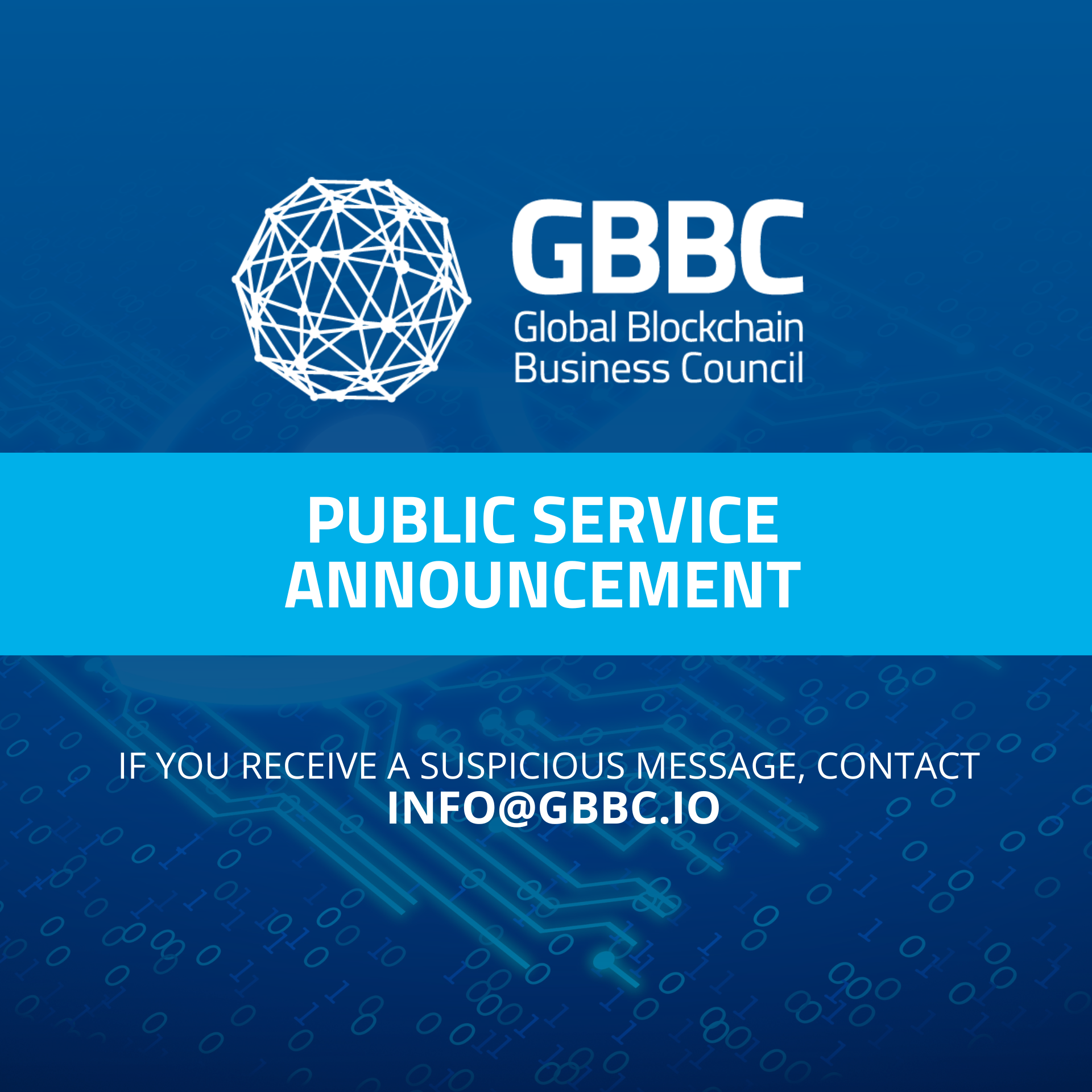 Scam Alert: Beware of Individuals Impersonating GBBC