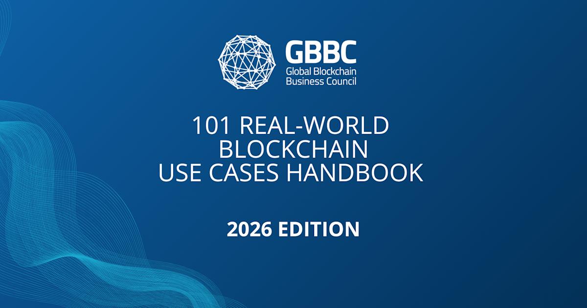 From Hype to Impact: GBBC Releases the 101 Real-World Blockchain Use Cases Handbook (2026 Edition)