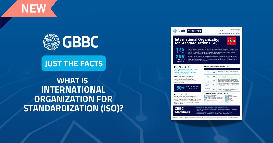 Just the Facts: Understanding ISO and International Standards for Blockchain and DLT
