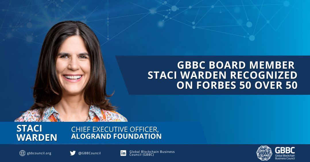 GBBC Board Director Staci Warden Recognized on Forbes 50 Over 50