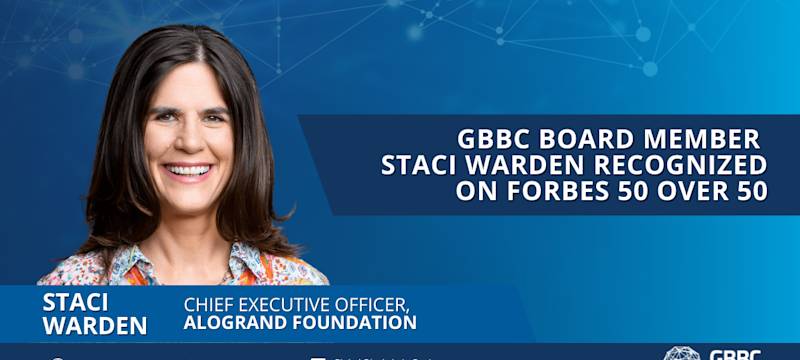 GBBC Board Director Staci Warden Recognized on Forbes 50 Over 50