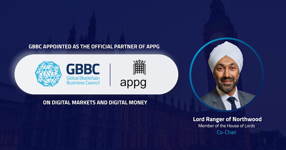 GBBC Appointed as Official Partner to UK All-Party Parliamentary Group on Digital Markets and Digital Money