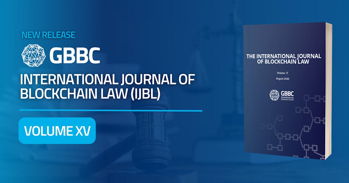 Hot Off the Press: Volume XV of the International Journal of Blockchain Law (IJBL)